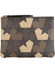 star camouflage print clutch Ports 1961