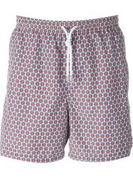 dot print swim shorts Kiton