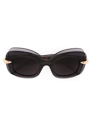 contrast frame oversized sunglasses Pomellato