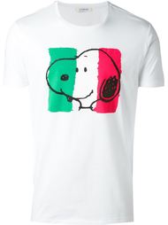 flag print T-shirt Iceberg