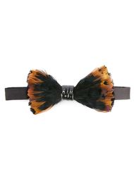 feather detail bow tie Cor Sine Labe Doli