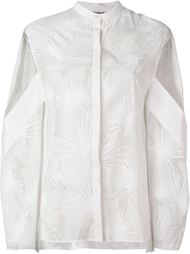 'Dancing Palms' open sleeve shirt Chalayan