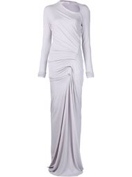 wrap effect fitted dress A.F.Vandevorst