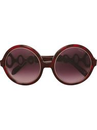 oversized round frame sunglasses Emilio Pucci
