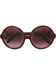oversized round frame sunglasses Emilio Pucci