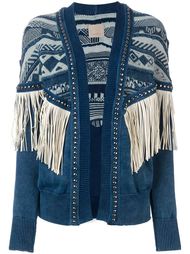 fringed cardigan Laneus