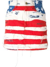 джинсовая юбка "American flag " Marc Jacobs