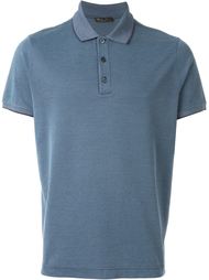 contrast collar polo shirt Loro Piana