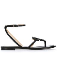 flat logo sandals Emilio Pucci