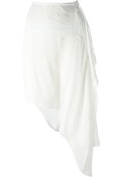 buttoned wrap skirt Lost &amp;amp; Found Ria Dunn