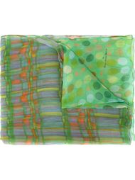mixed-print scarf Pierre-Louis Mascia
