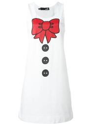 bow print tank dress Love Moschino