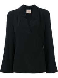 notch collar blouse  Erika Cavallini