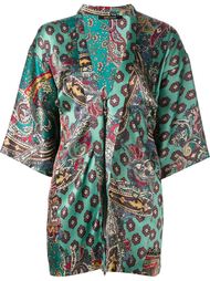 paisley print kimono top Ermanno Gallamini