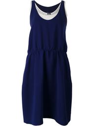 double layer dress Jil Sander Navy