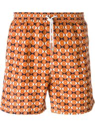 groovy print swim shorts Kiton