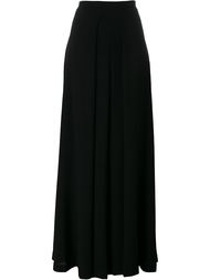 pleated detail maxi skirt Osman