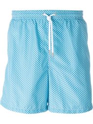 snowflake print swim shorts Kiton