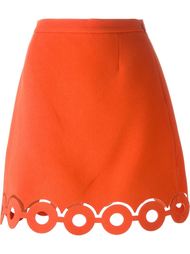 scalloped hem a-line skirt Carven