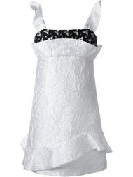 lace detail structured dress MSGM