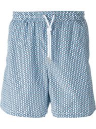 circle print swim shorts Kiton