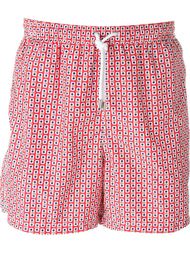 dotted print swim shorts Kiton