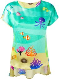 sea motif T-shirt  Ultràchic