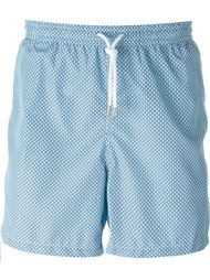 wavy print swim shorts Kiton