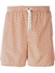 dotted print swim shorts Kiton