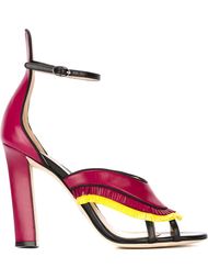 fringed high-heel sandals Paula Cademartori