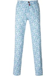 floral print trousers Kiton