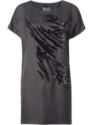 sequinned T-shirt dress   Maiyet