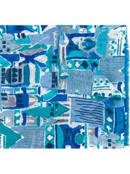 printed scarf Kiton