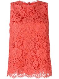 floral lace top Dolce &amp;amp; Gabbana