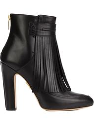 'Blake' fringe heeled booties Maiyet