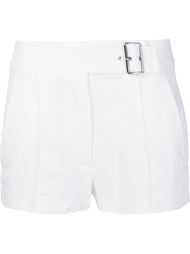 belt detail pleated short shorts A.L.C.