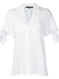 overlay detail blouse Derek Lam