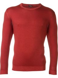 fitted crew neck sweatshirt Kiton