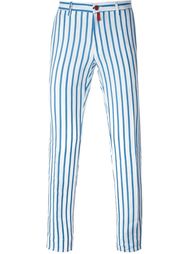 striped trousers Kiton