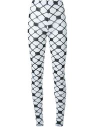 fishnet print leggings KTZ