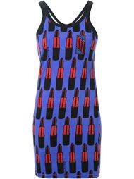 lipstick print tank dress KTZ