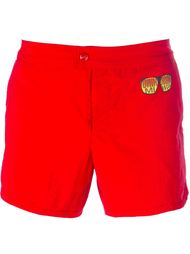 sunglasses print swim shorts Moschino