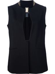 studded collar 'Elm' gilet Thomas Wylde