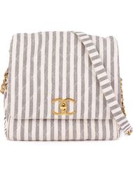striped shoulder bag Chanel Vintage