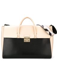 colour block tote bag Furla