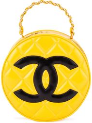 round logo clutch Chanel Vintage