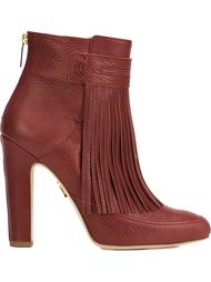 'Blake' fringe heeled booties Maiyet