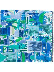 printed scarf Kiton