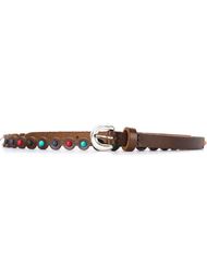 embellished skinny belt Orciani
