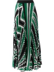 geometric print pleated skirt P.A.R.O.S.H.